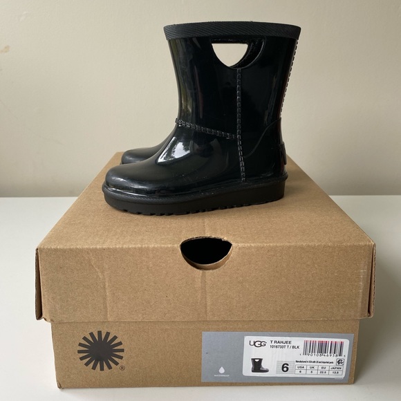 UGG, Rahjee Rain Boot (Black) - Picture 3 of 3